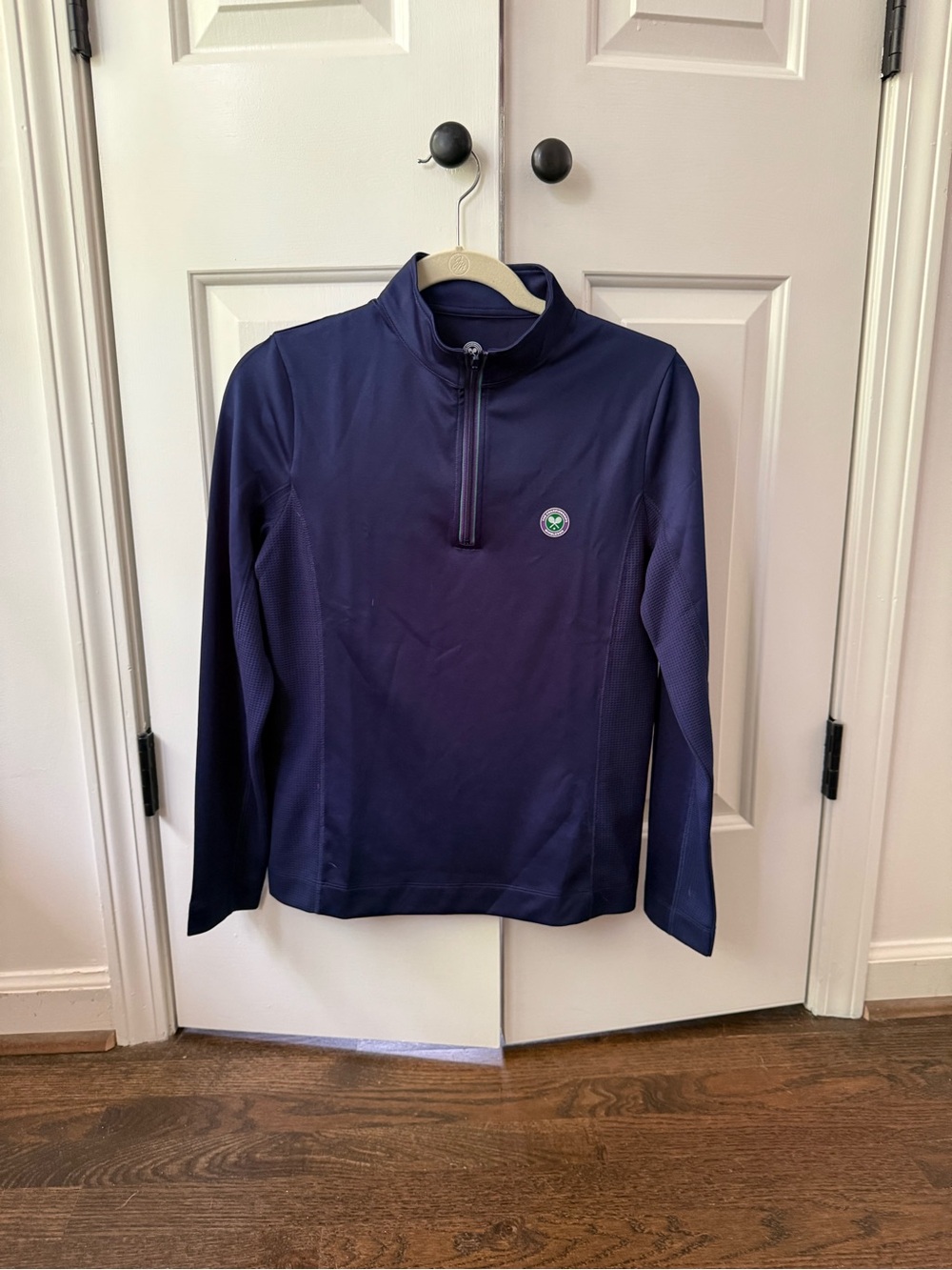 NWT Wimbledon Navy Half-Zip Core Jacket / Pullover